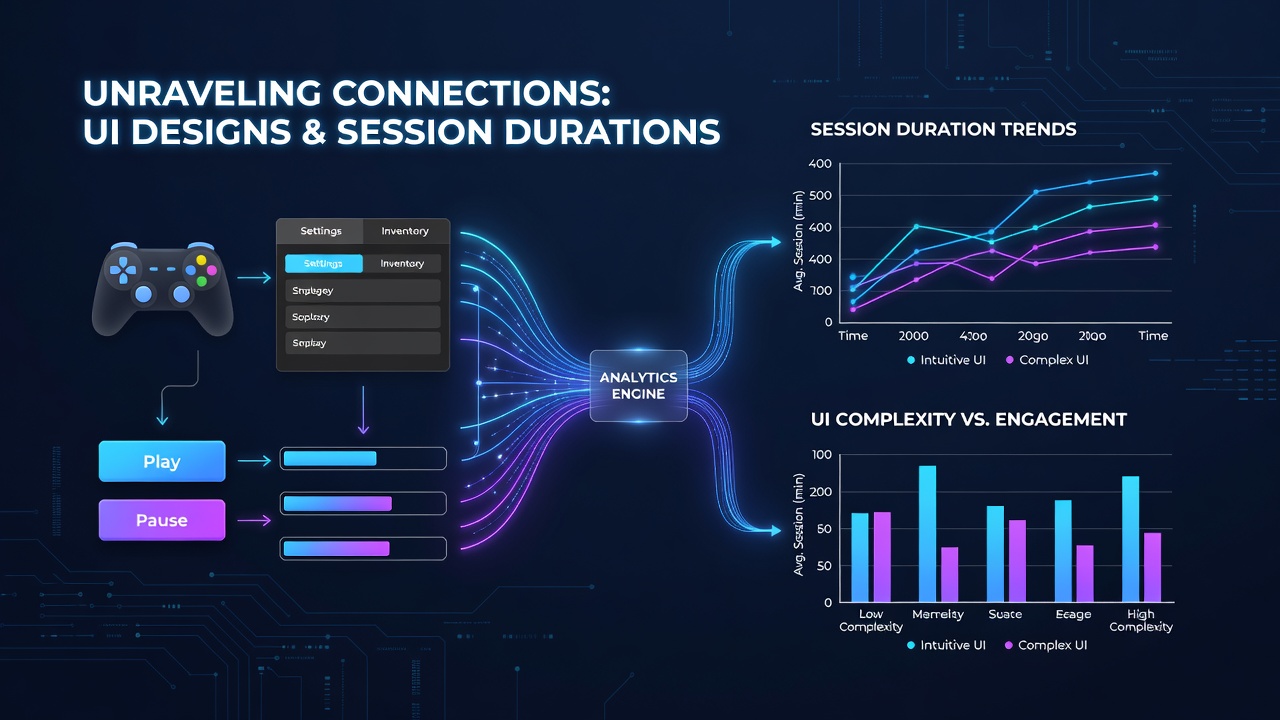 Side-by-side comparison of mobile and desktop remote gaming interfaces showing layout adjustments that extend average session lengths